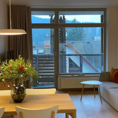 Luxusní Apartmán u sjezdovek s garáží Harrachov Exterior foto